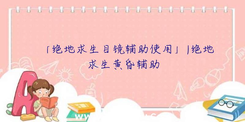 「绝地求生目镜辅助使用」|绝地求生黄昏辅助
